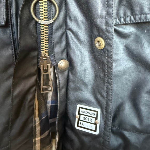 Belstaff, Black, Roadmaster Waxed, Waterproof, Belted Jacket - Picture 6 of 8